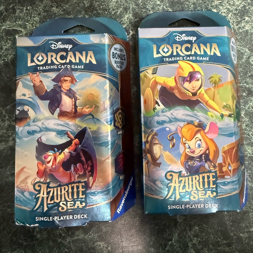 Disney Azurite Sea Amber Ruby Deck